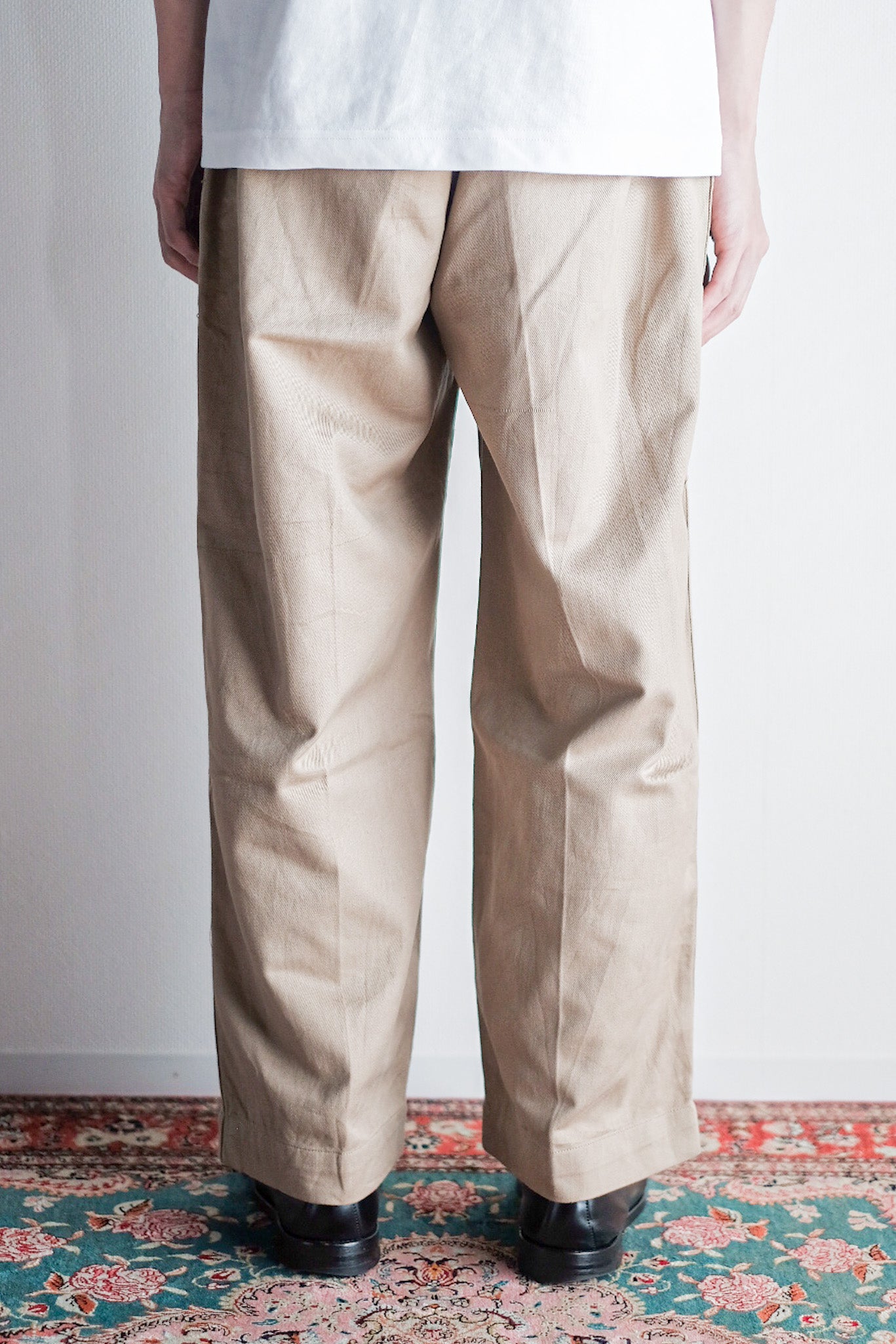 ［~60's］French Army M52 Chino Trousers Size.15