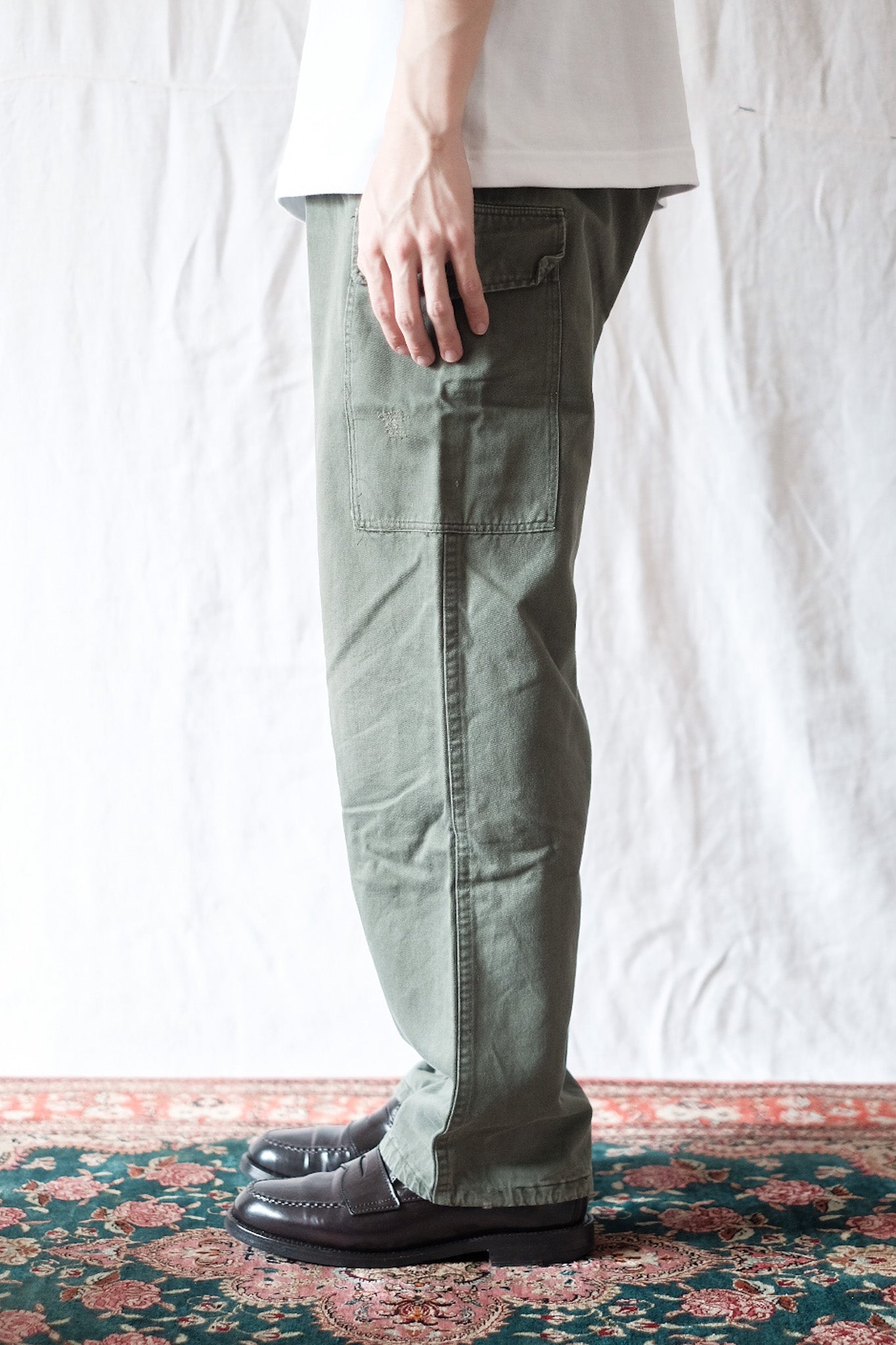 [~ 80's] pantalon de terrain de l'armée belge