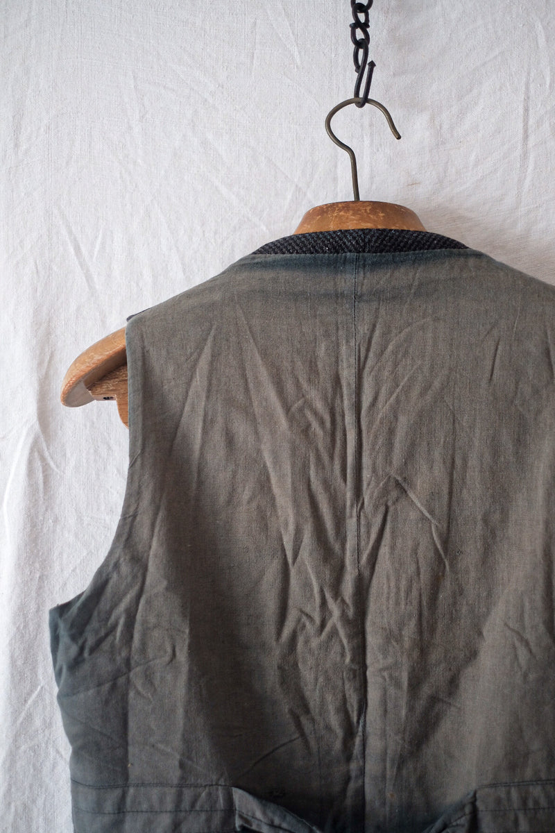 【~50's】French Vintage Wool Gilet