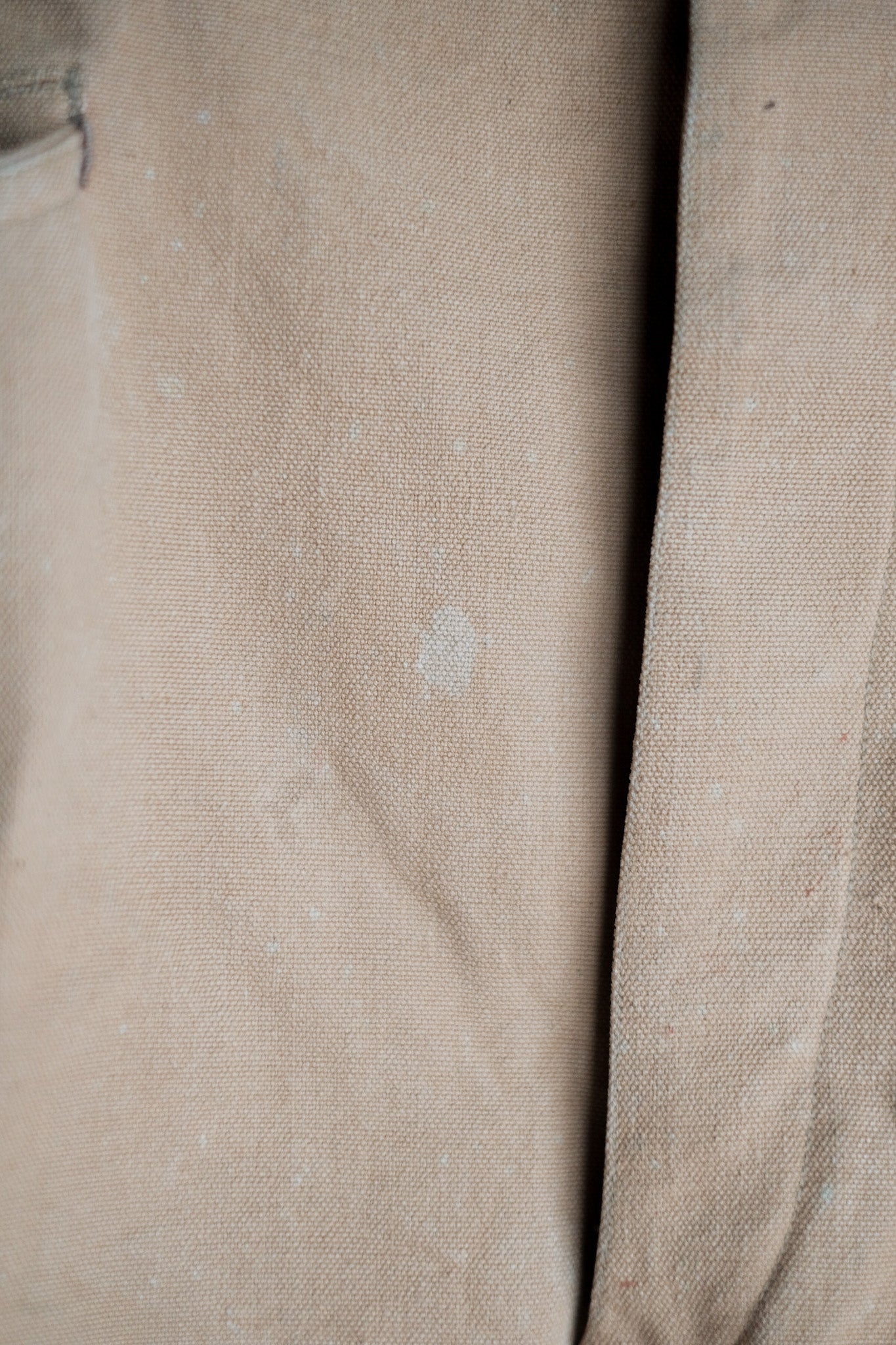 ［~30's］French Vintage Cotton Canvas Work Pants