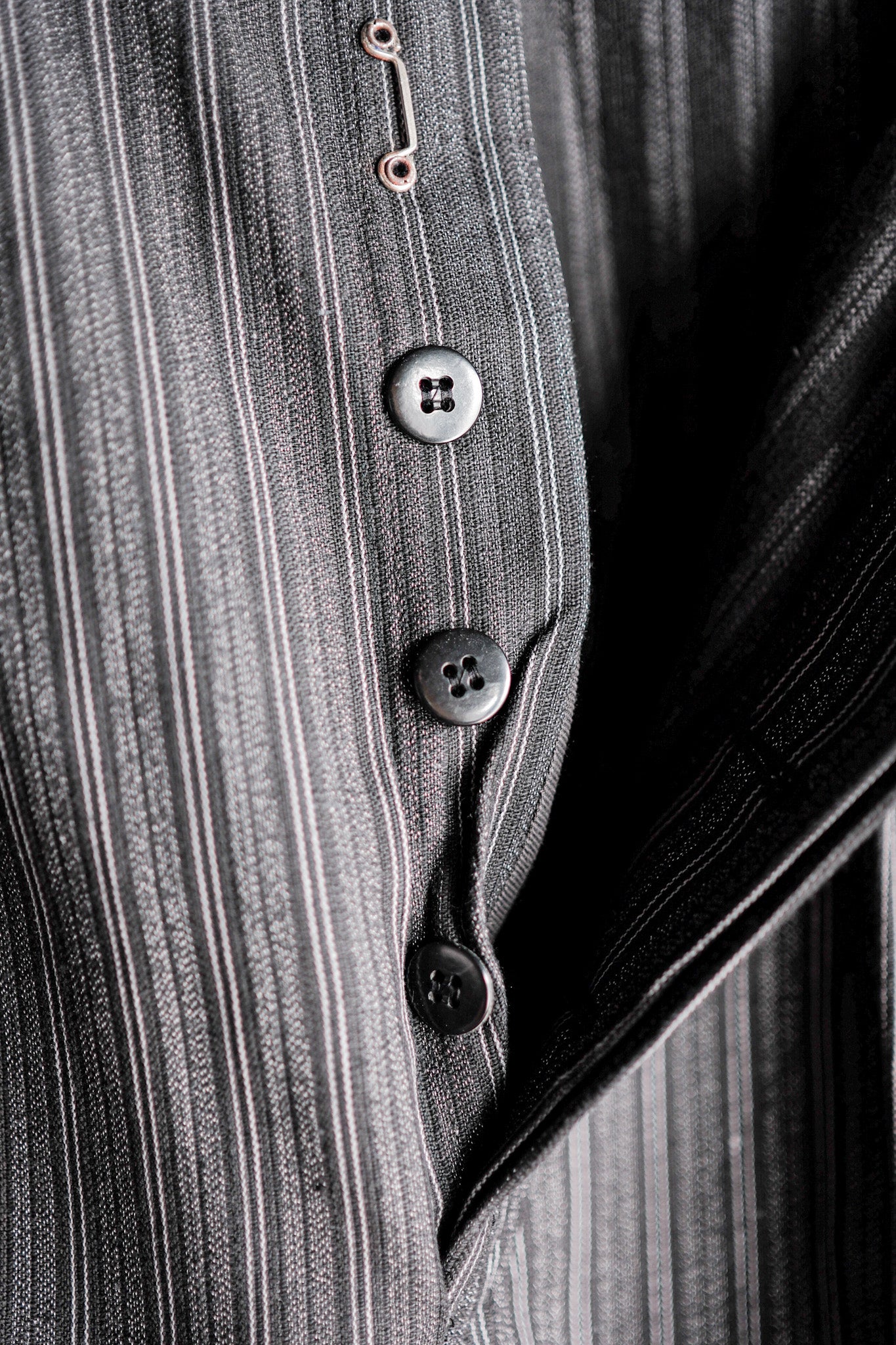 ［~50's］French Vintage Cotton Striped Work Pants "CREPIER" "Dead Stock"