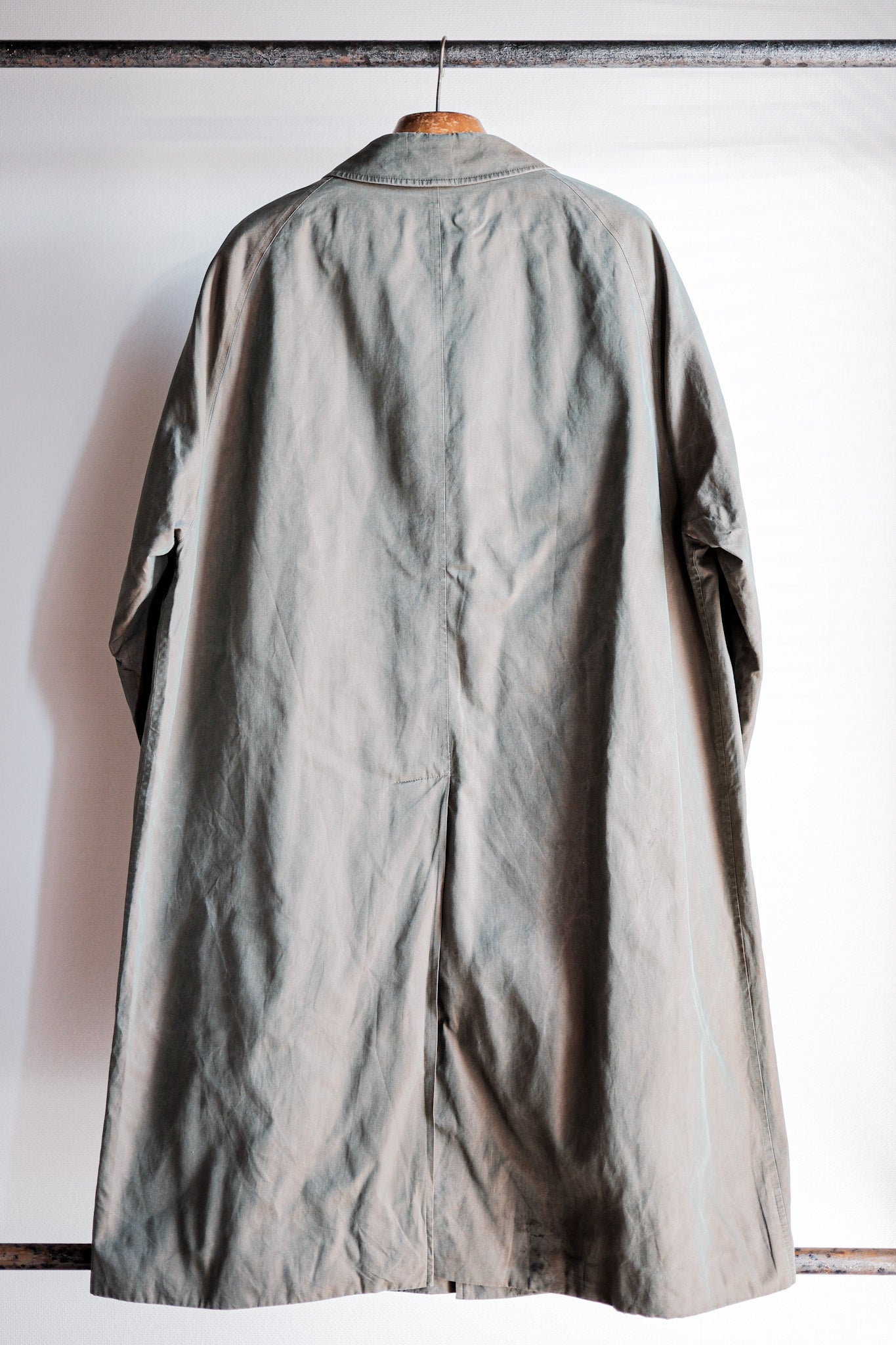 【~80's】Vintage Burberry's Single Raglan Balmacaan Coat C100 Size.54REG "TAMAMUSHI"