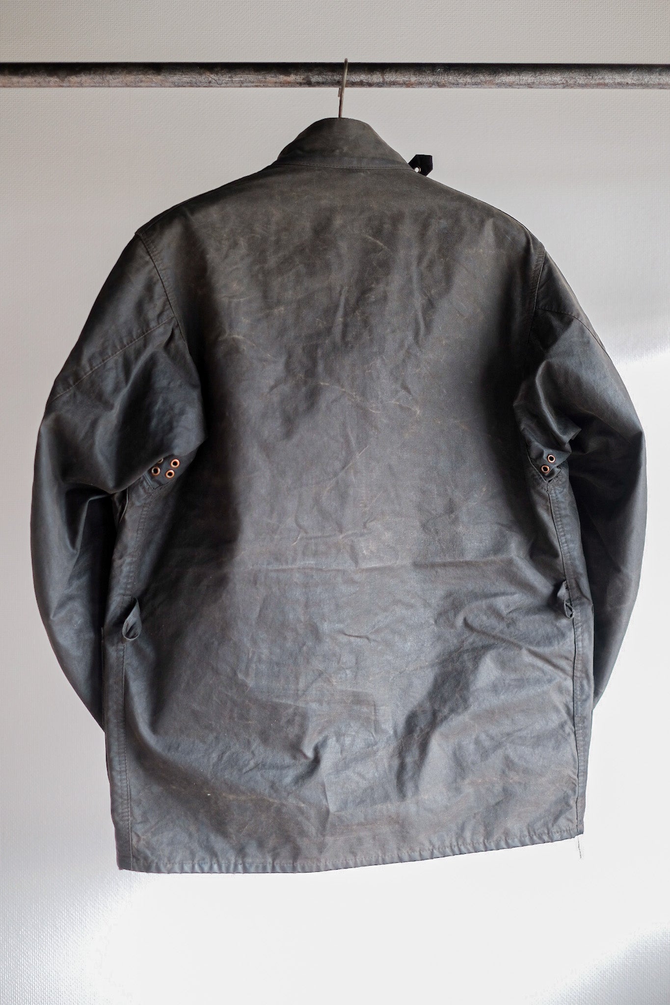 【~80's】Vintage Barbour "INTERNATIONAL SUIT" 2 Crest Size.38