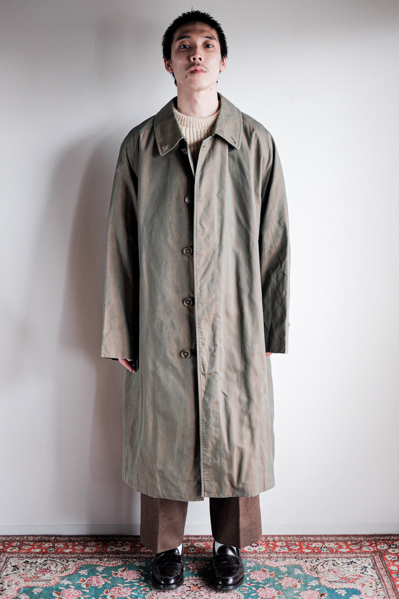 [~ 80's] Raglan Balmacaan Single's Vintage Burberry Coat C100 Size.54REG "Tamamushi"