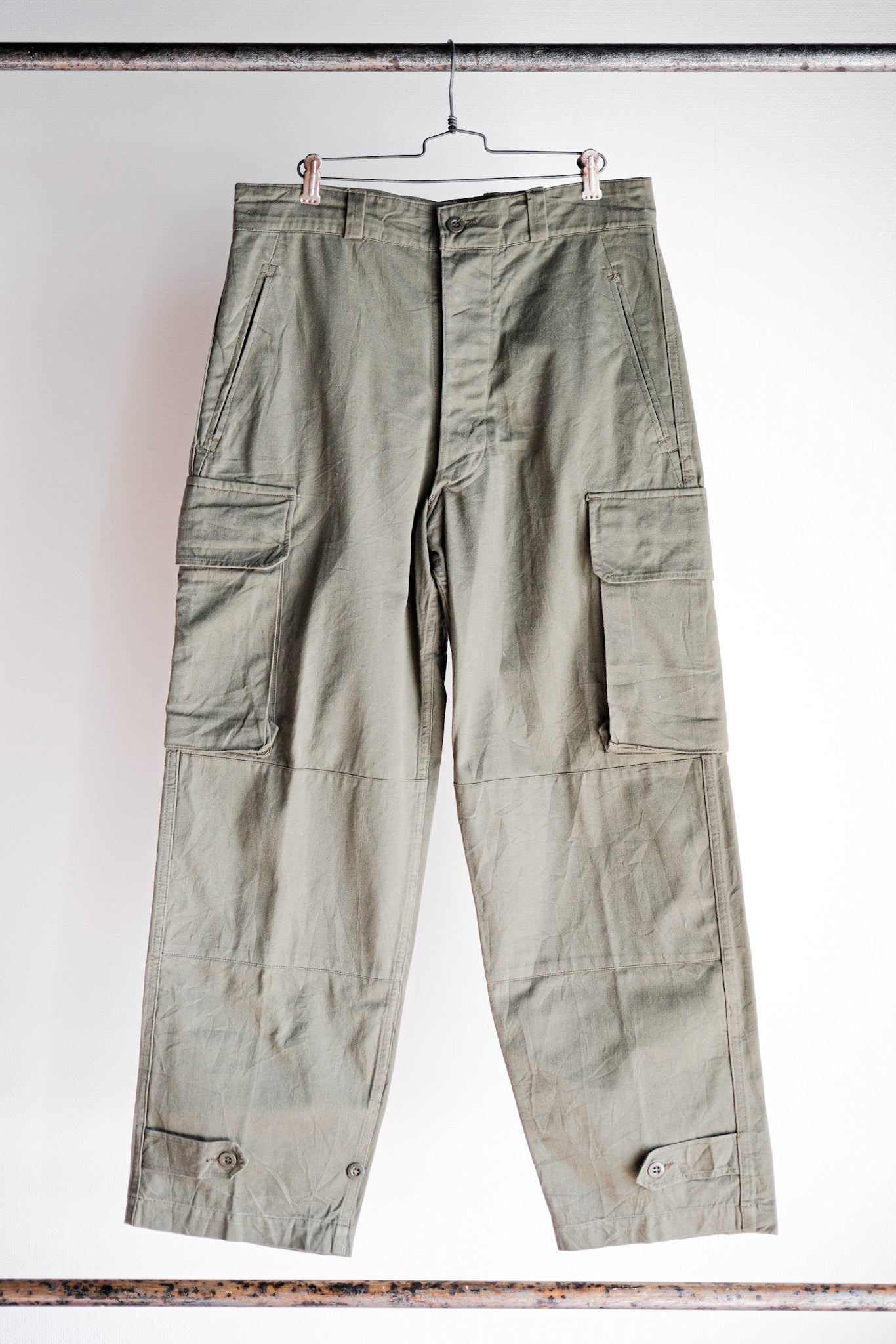 ［~60's］French Army M47 Field Trousers Size.23