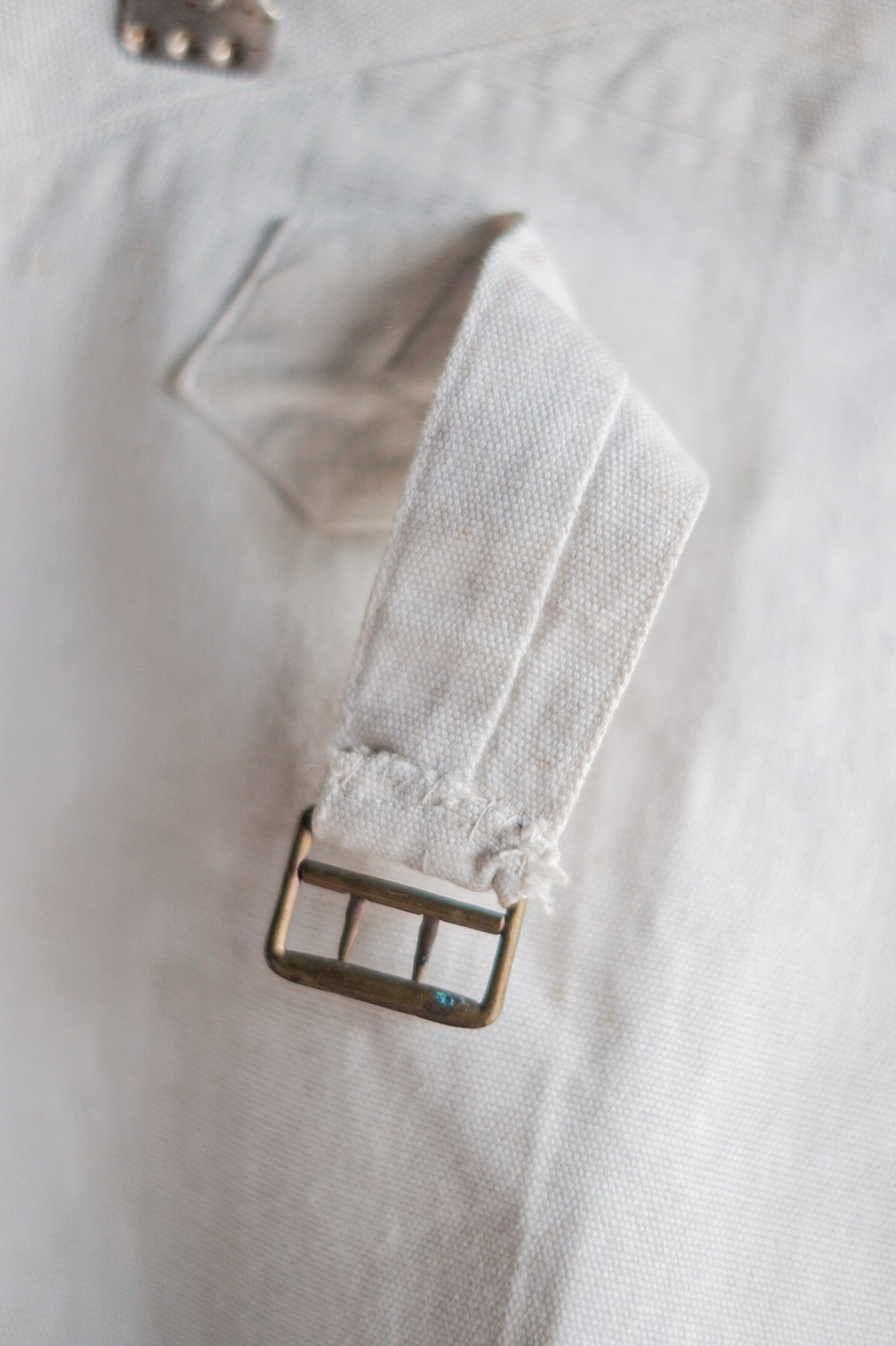 ［~30's］French Vintage Linen Work Pants