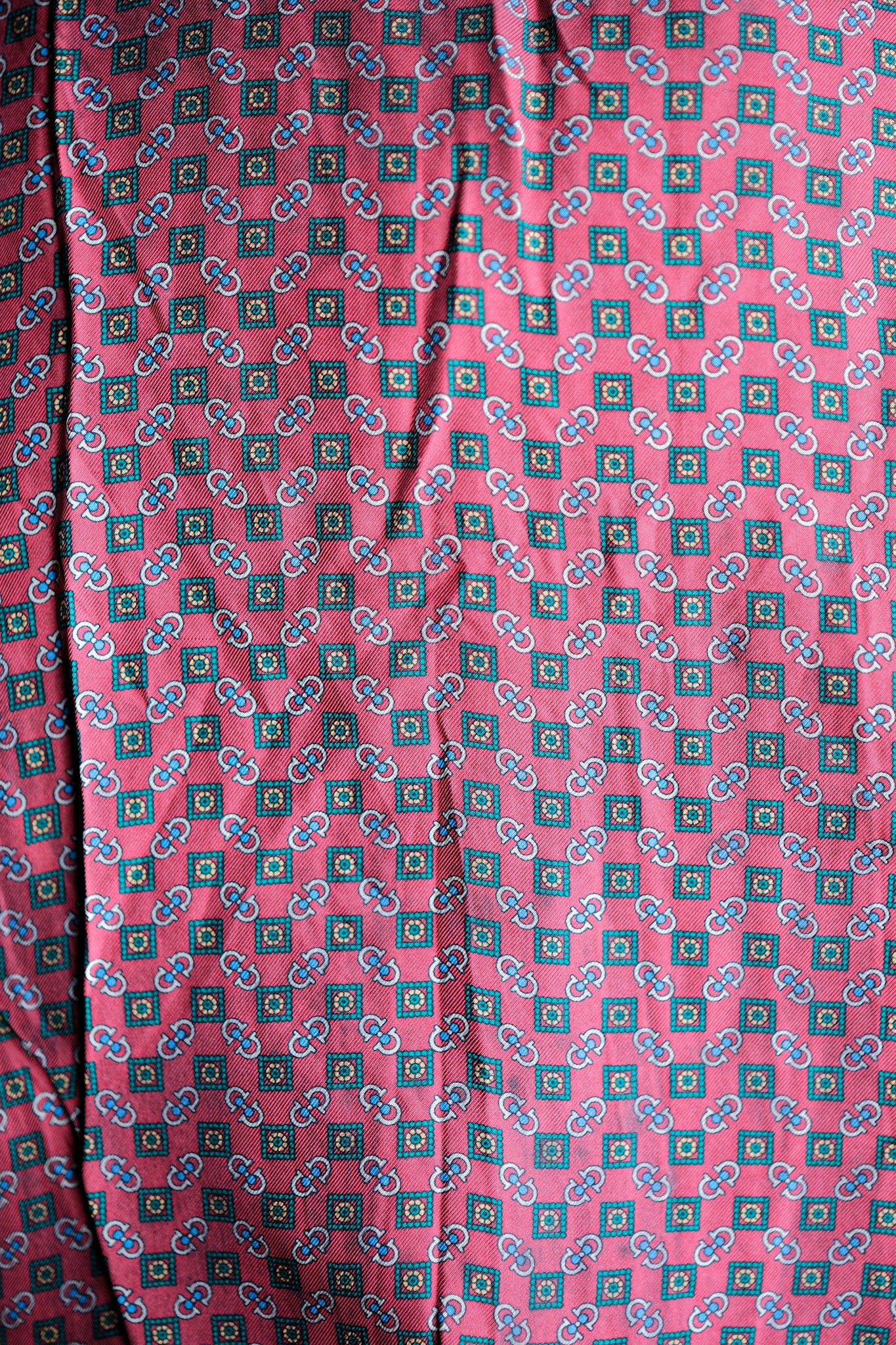 ［~80's］Old Gucci Leather Bomber Jacket Size.52
