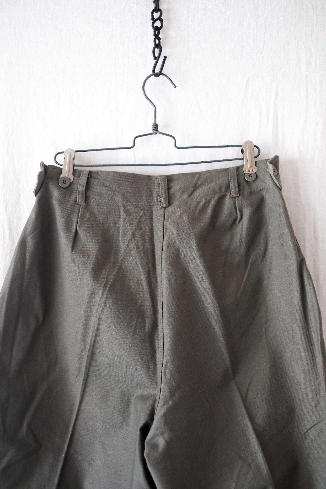 【~50's】Swedish Army M39 Trousers "Dead Stock"