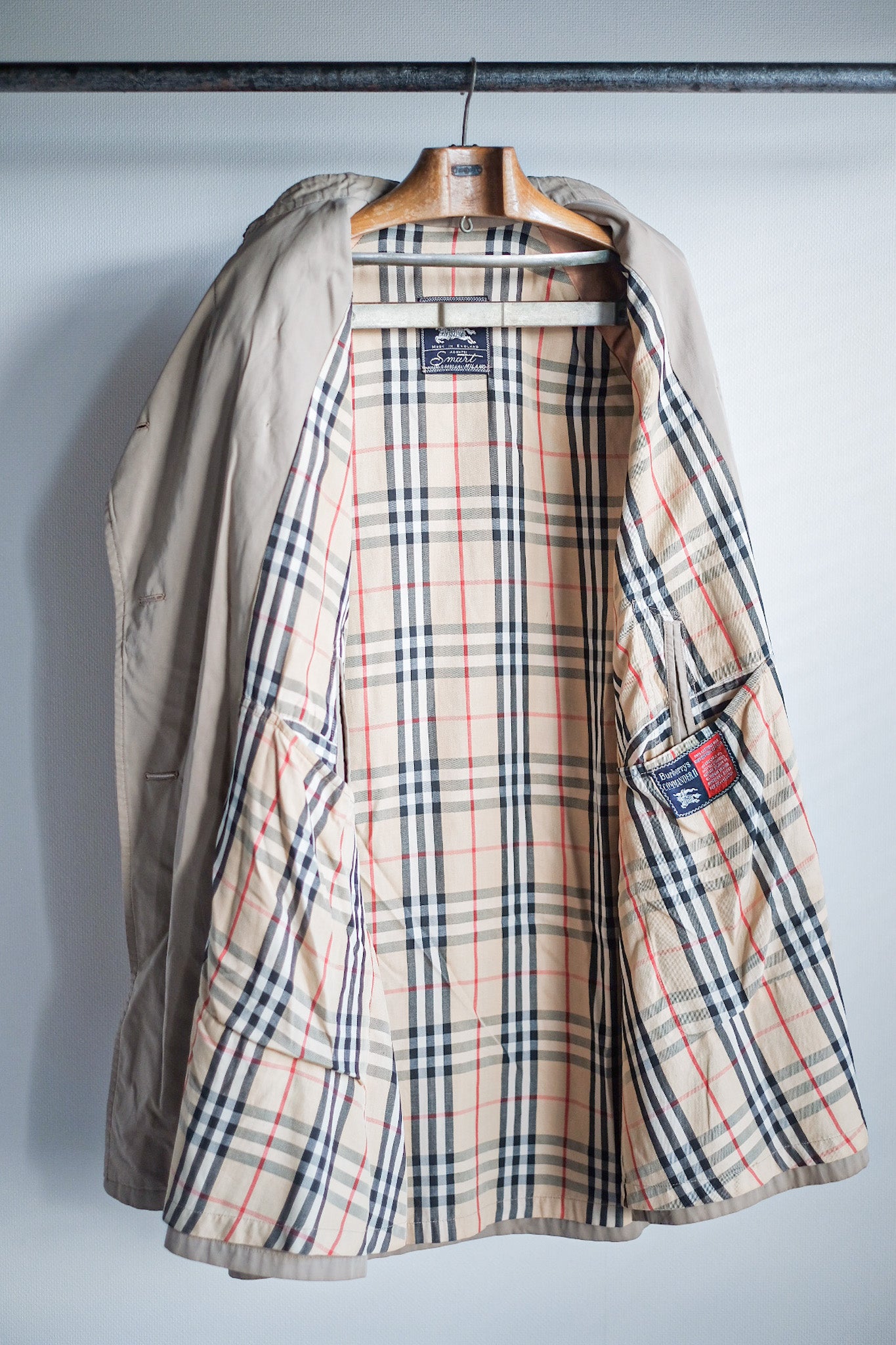 ［~60's］Vintage Burberry's Single Raglan Trench Coat "COMMANDER Ⅱ"
