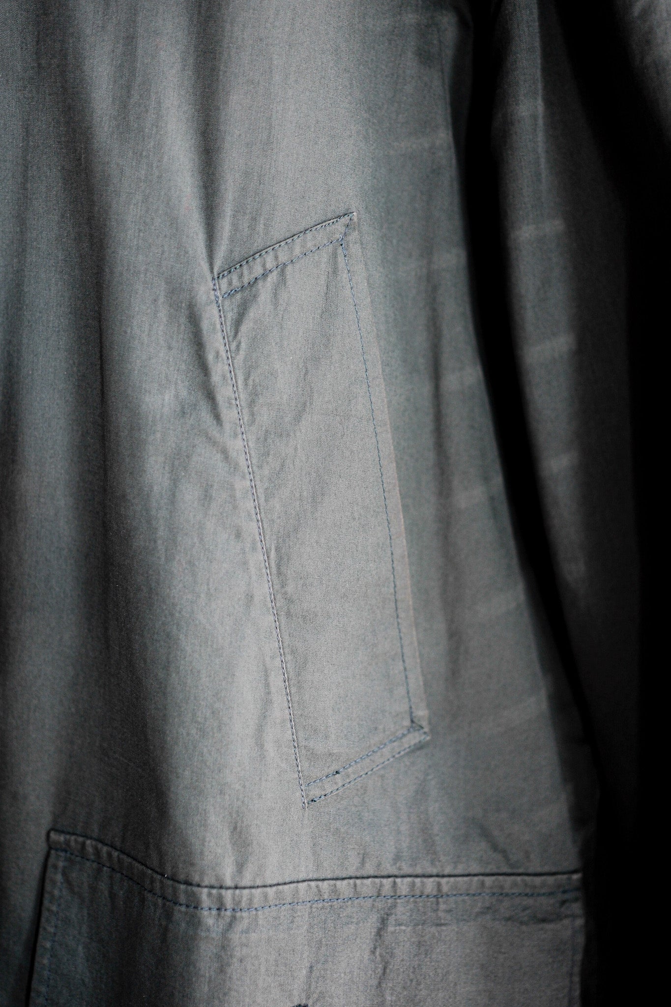 [~ 90's] Old Invertere Crazy Pattern Cotton Coat avec Chine