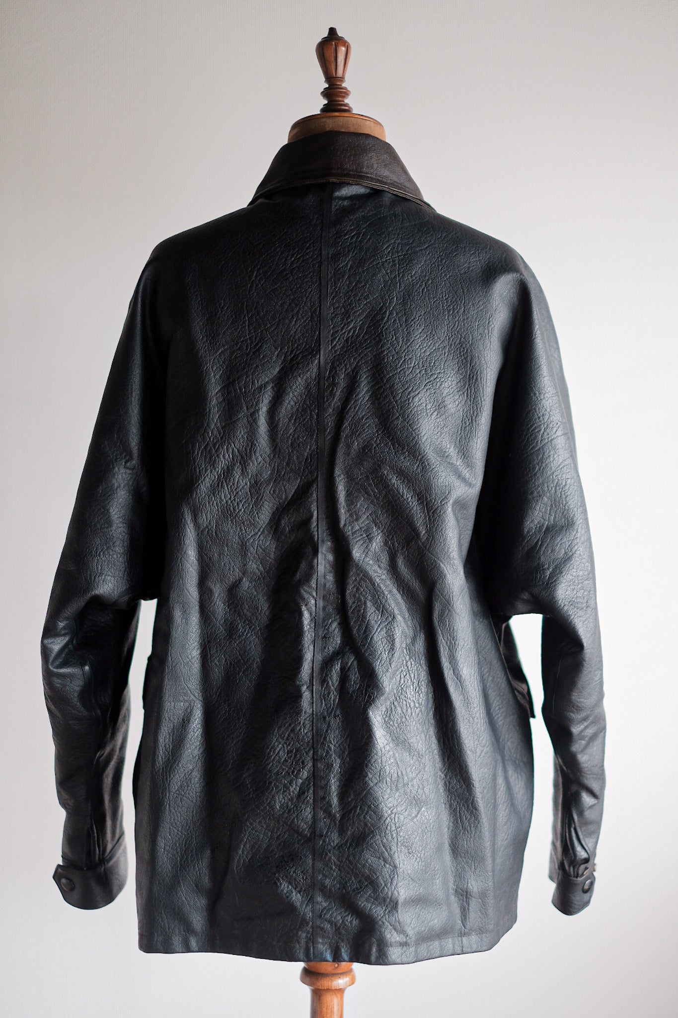 ［~50's］Vintage Belstaff P.V.C Suit "BLACK PANTHER"