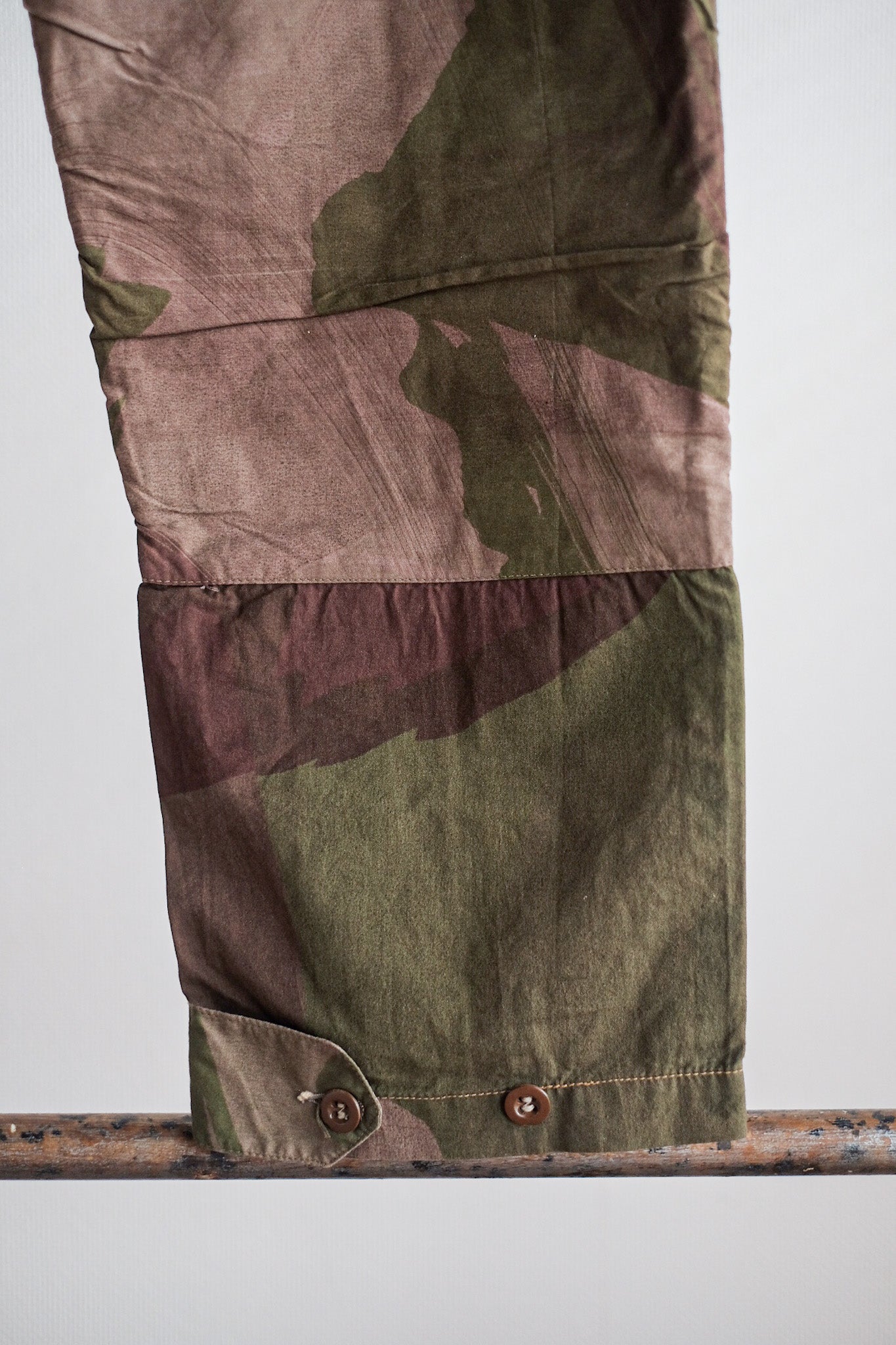 ［~40's］British Army SAS Camouflaged Windproof Trousers Size.2 "Dead Stock"