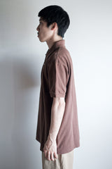 【~80's】CHEMISE LACOSTE S/S Polo Shirt Size.6 "Brown"