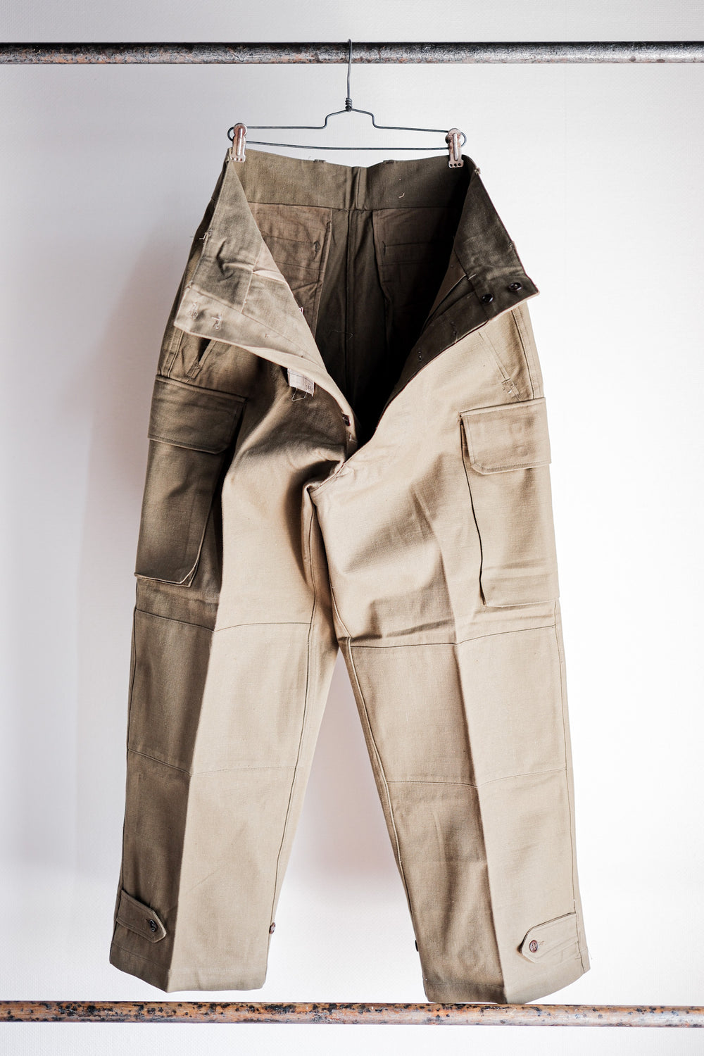 ［~50's］French Army M47 Field Trousers Size.25 "Dead Stock"