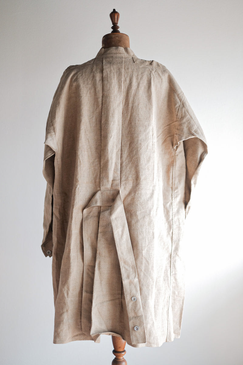 [~ 50's] กองทัพฝรั่งเศส Bourgeron โรงพยาบาล Smock Smock Military "Dead Stock"