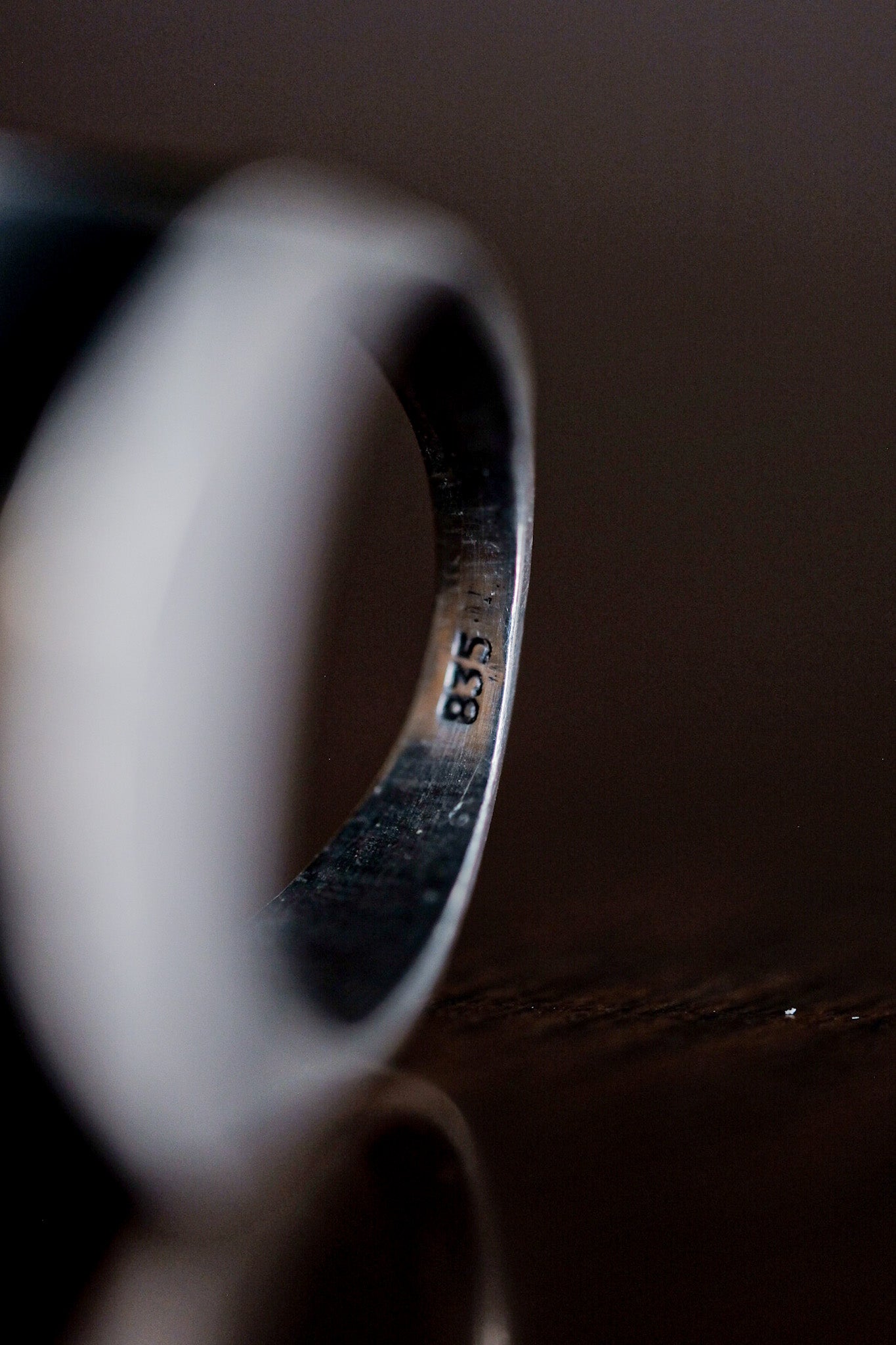 ［~70’s］Europe Vintage Silver 835 Ring