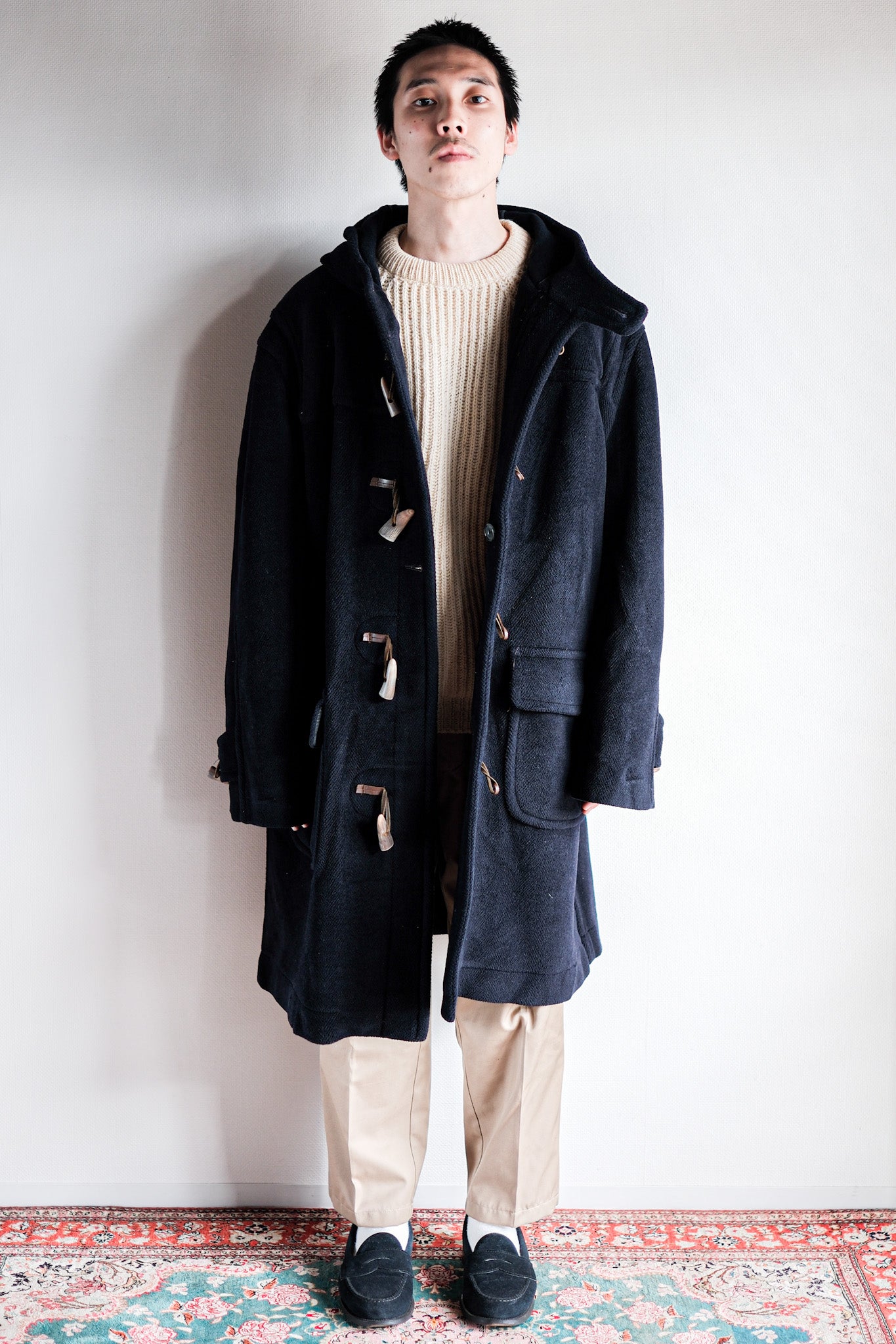 【~90’s】Vintage Grenfell Wool Duffle Coat Size.44 