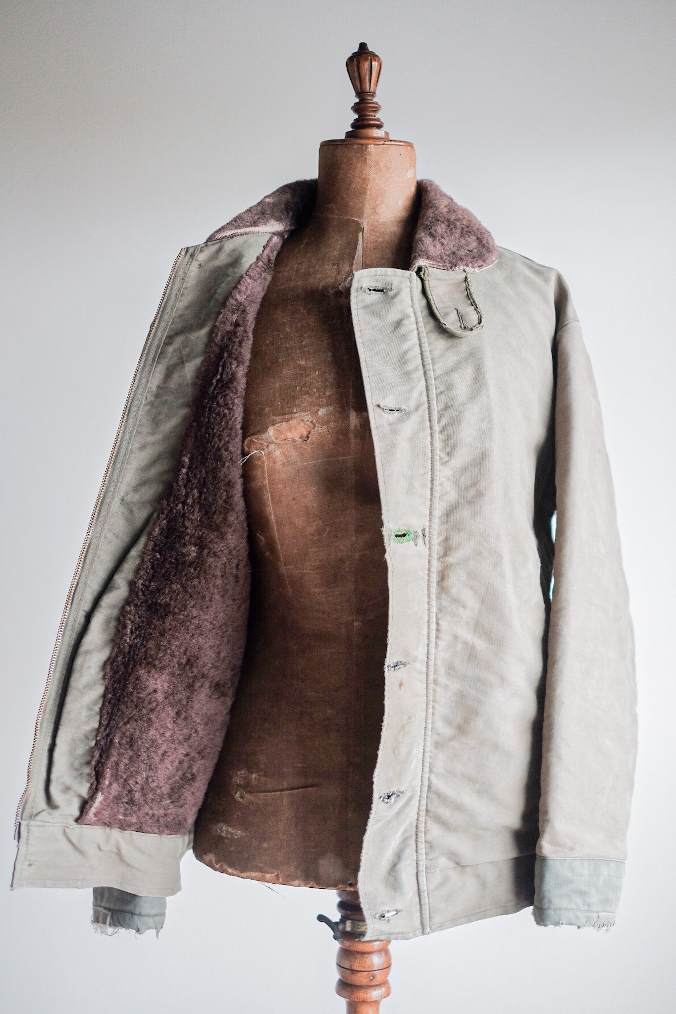 【~60's】French Navy Marine Nationale Deck Jacket
