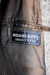 [~ 70's] Single Raglan Balmacaan ซิงเกิ้ลซิงเกิ้ลของ Vintage Single Single.38r "Irish Tweed" "Rainbow C Bessterator"