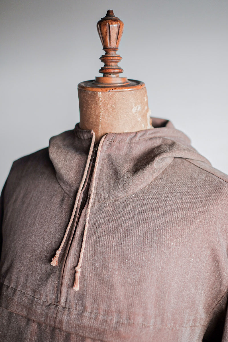 [~ 50's] German Vintage Brown Anorak Parka