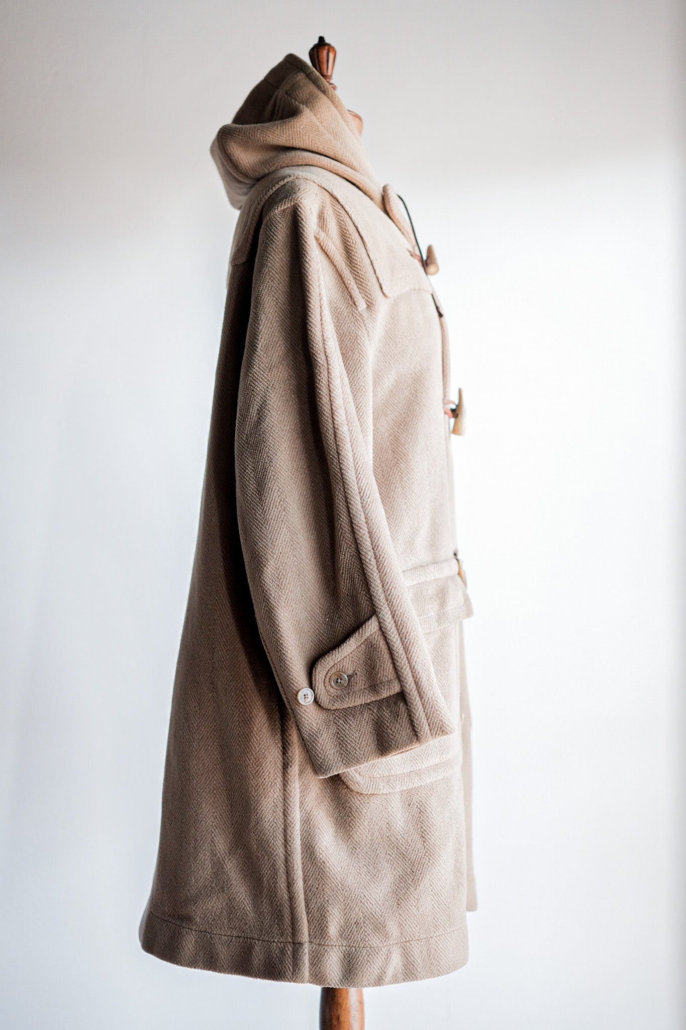 80's] OLD ENGLAND WOOL DUFFLE COAT MADE BY INVERTERE 