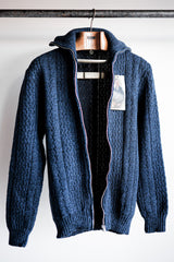 [~ 60's] French Vintage Full Full Wool Cardigan "Dead Stock"