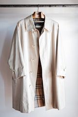 [~ 70's] Vintage Burberry's Single Raglan Balmacaan Coat C100 Taille.52reg