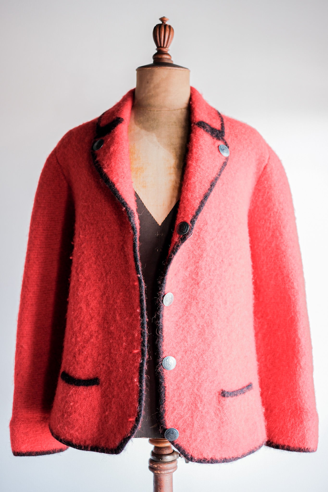 80's】HOFER Tyrolean Wool Jacket