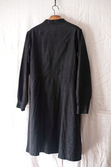 【~30's】French Vintage Black Moleskin Work Coat
