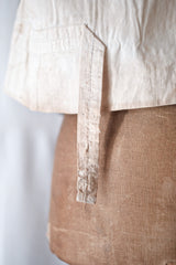 [~ 30's] French Vintage Cotton Gilet