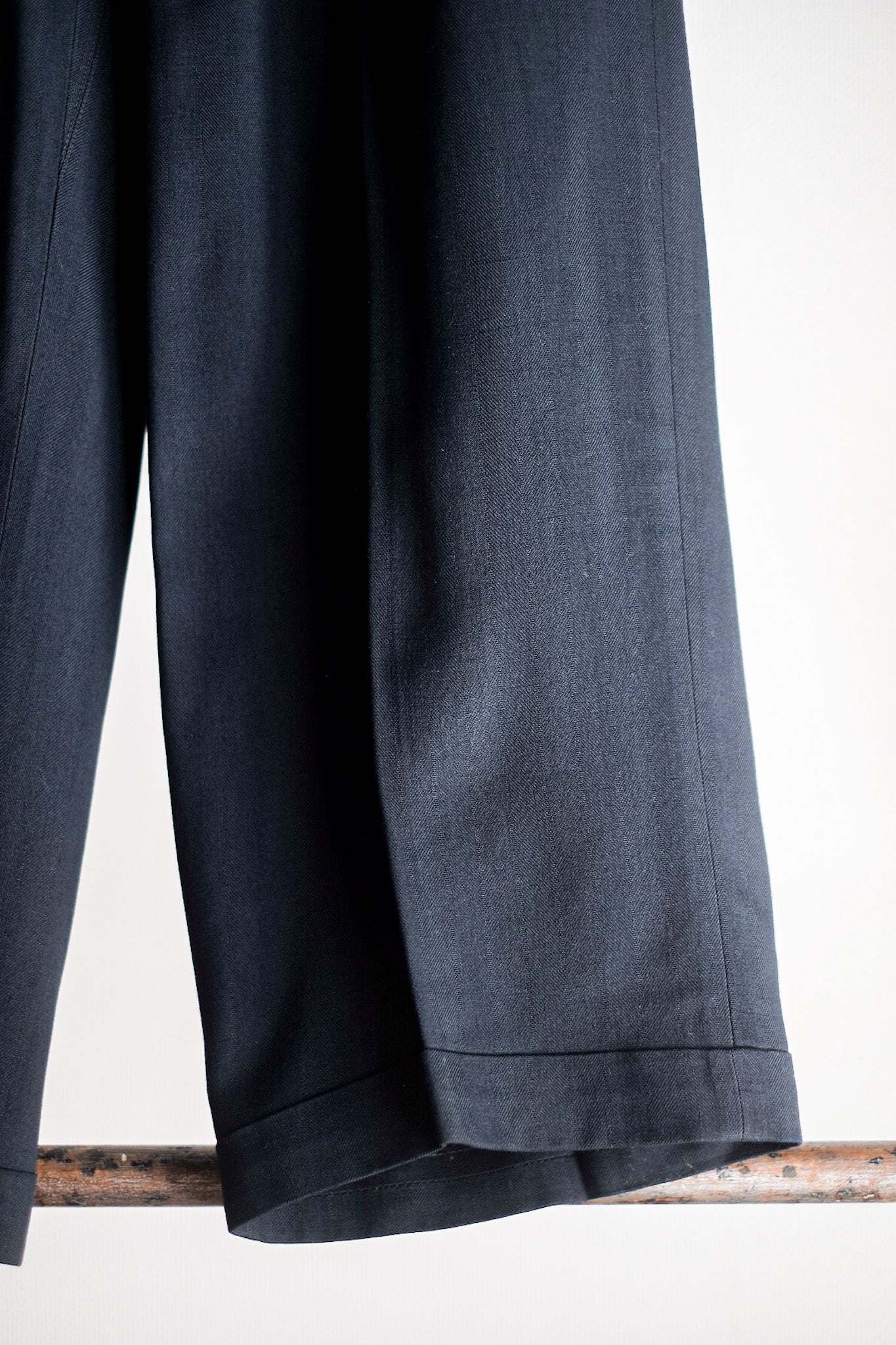 [~ 40's] pantalon allemand de laine de rayonne vintage