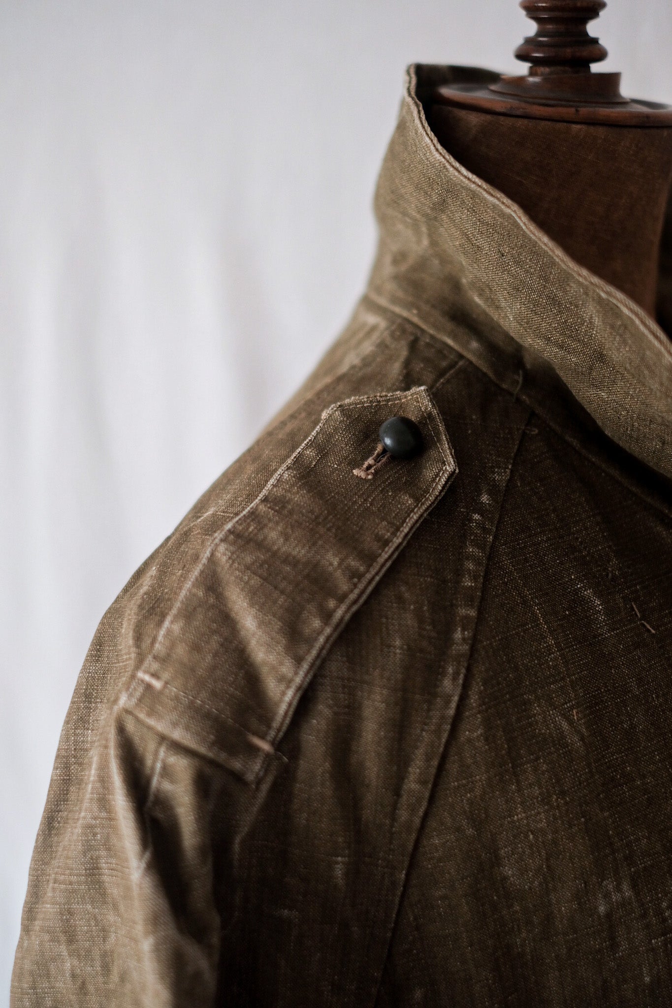 30's] French Army M35 Motorcycle Coat 