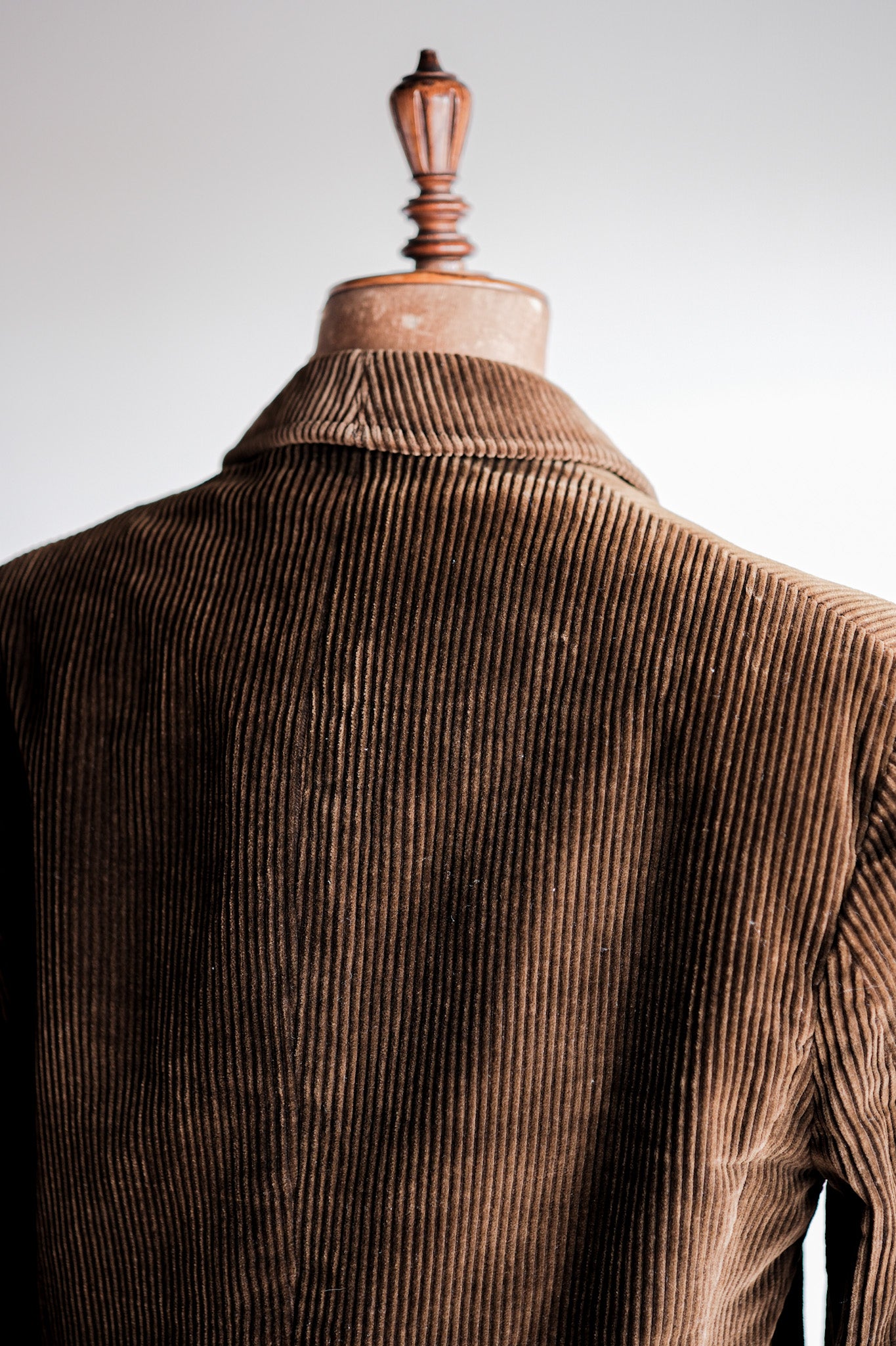 [~ 30's] French Vintage Brown Corduroy Work Jacket