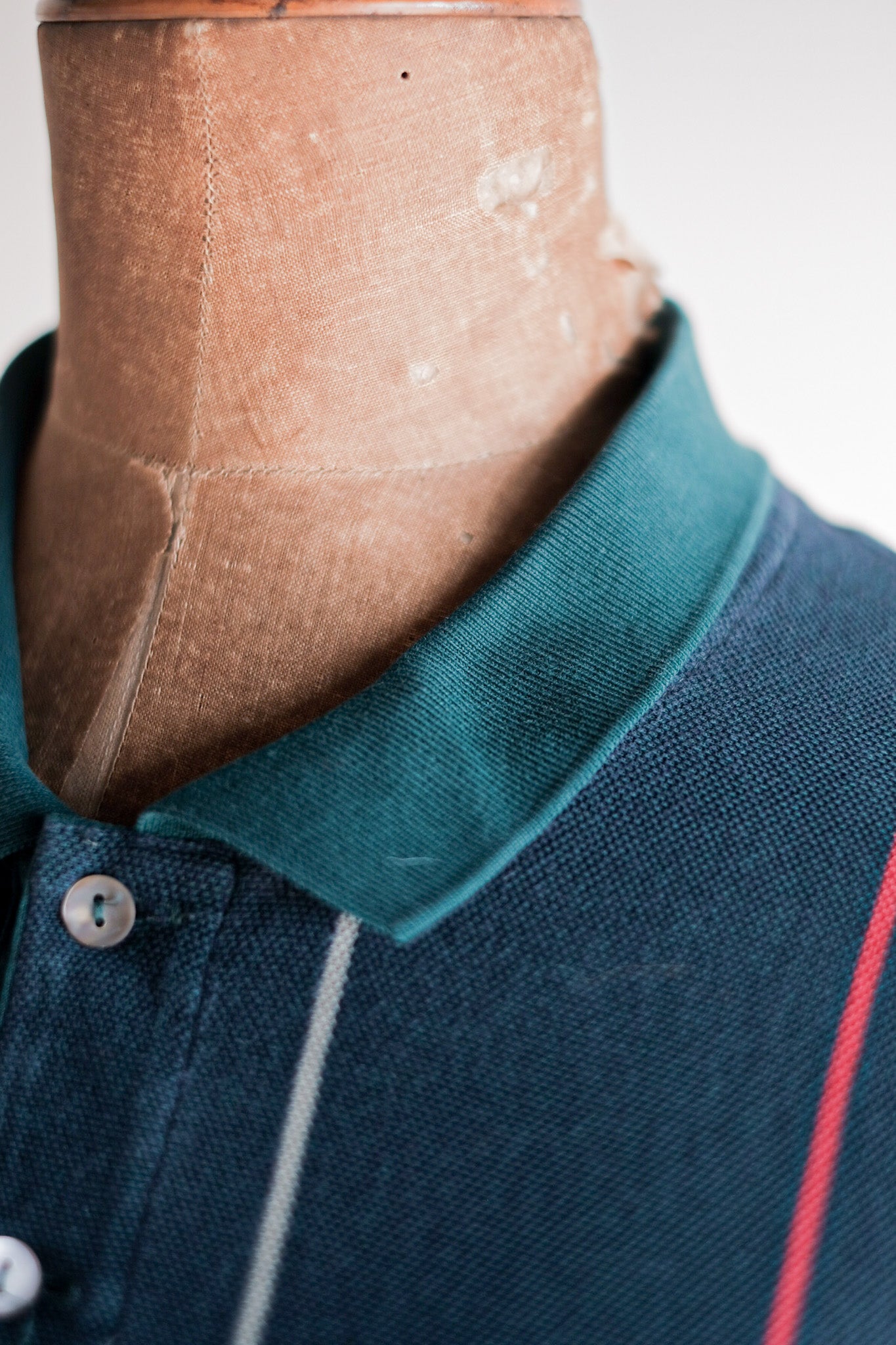 ［~80's］CHEMISE LACOSTE S/S Polo Shirt Size.8 "Multi Color"