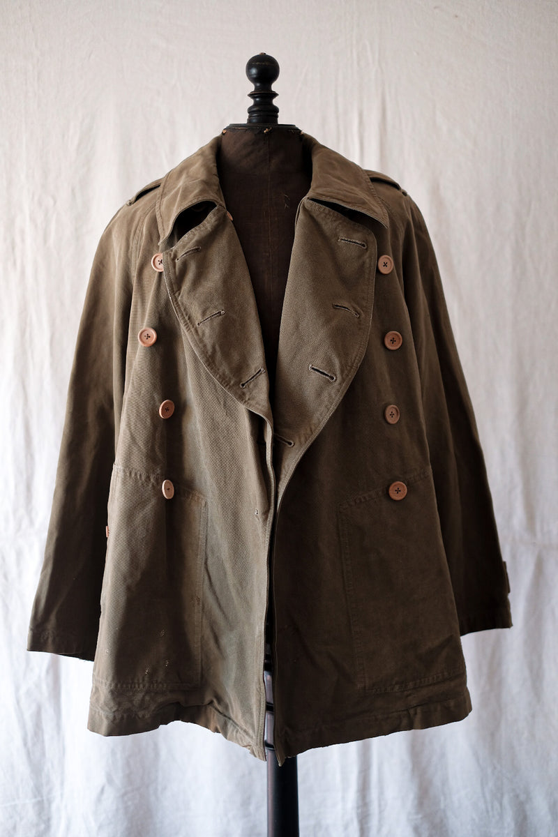 40's] French Army M38 Motorcycle Jacket 