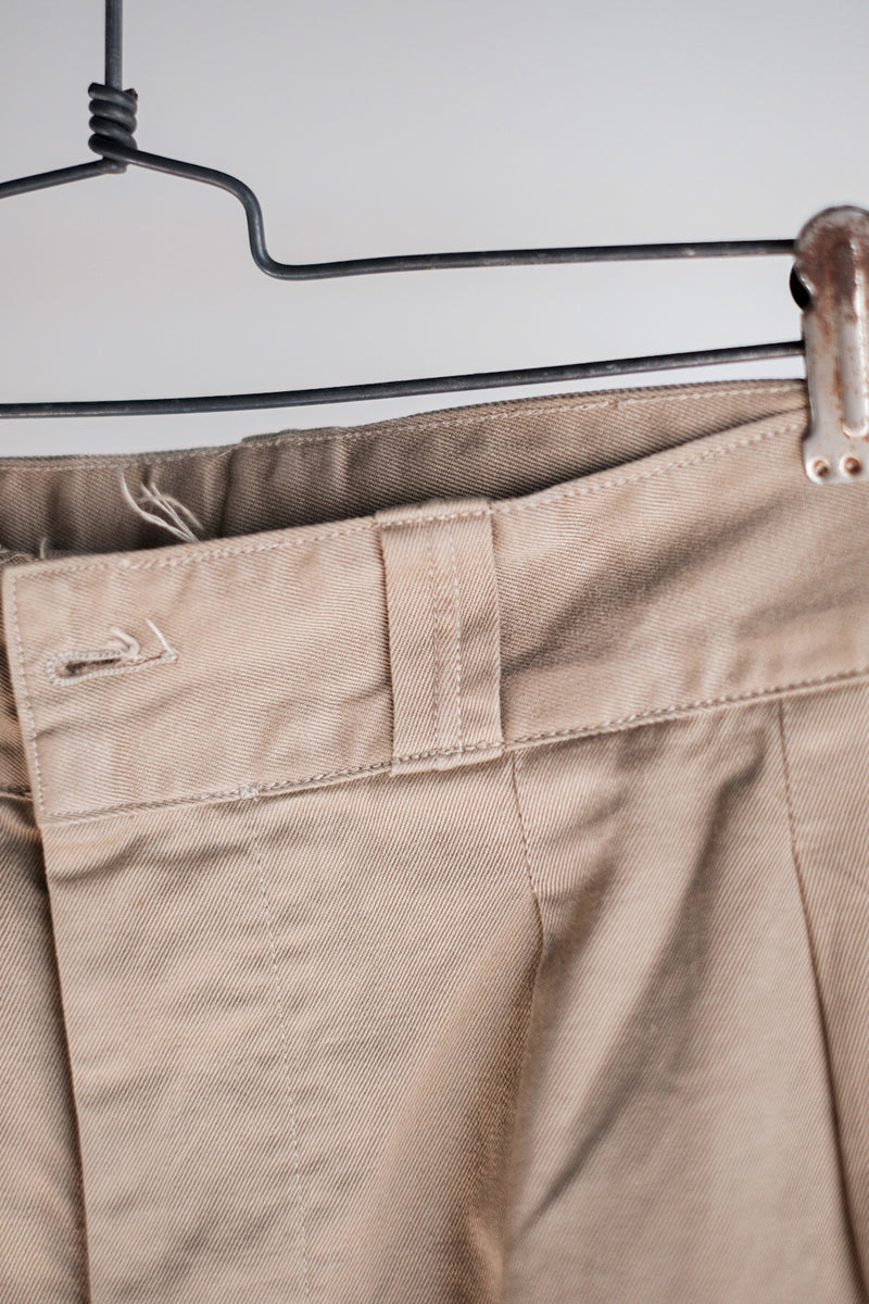[~ 60's] กองทัพฝรั่งเศส M52 ขนาดกางเกง Chino