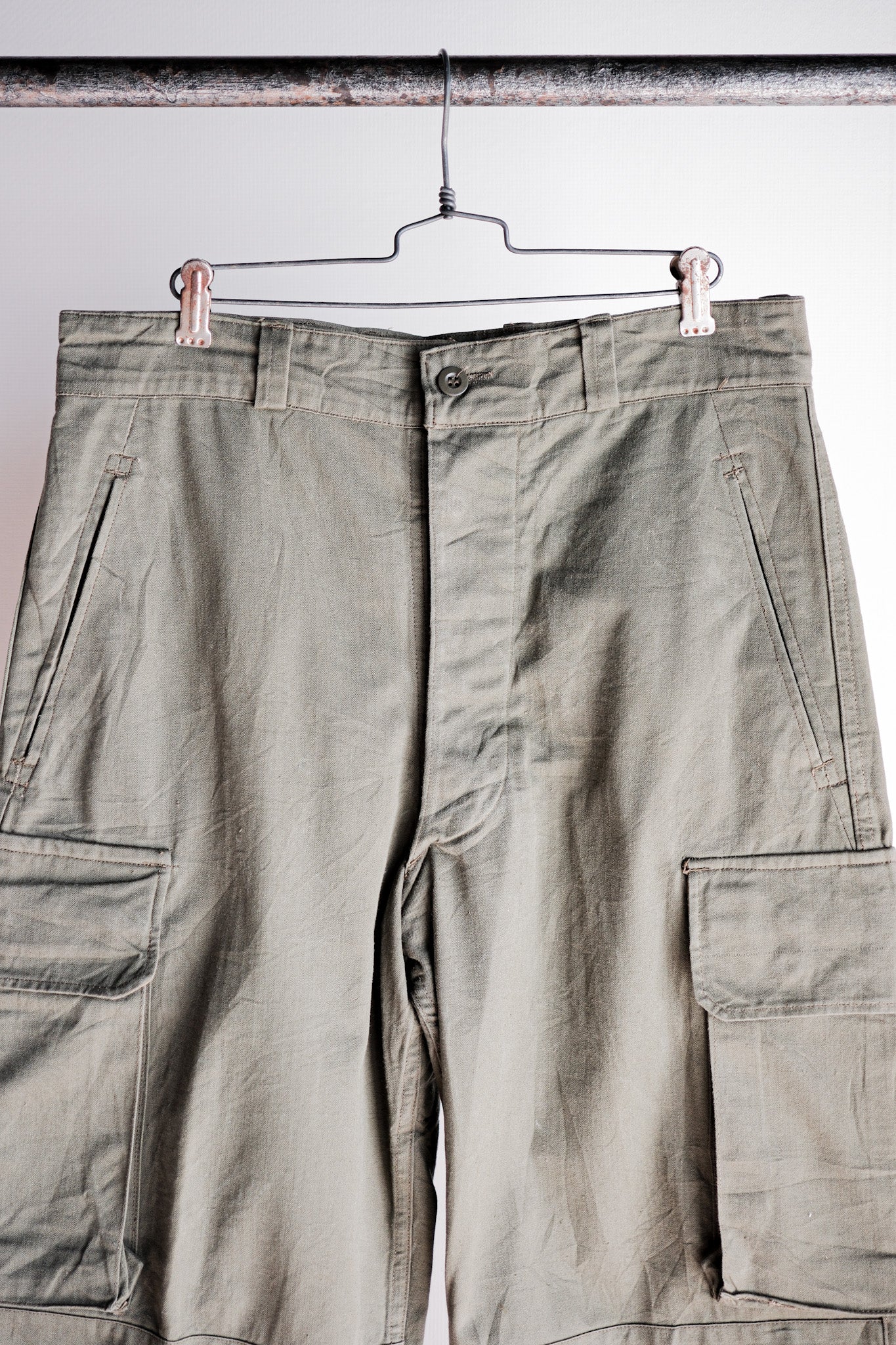 ［~60's］French Army M47 Field Trousers Size.23