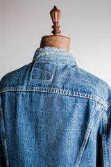 [~ 60's] แจ็คเก็ตยีนส์ 557 ยีนส์ของ Levi Vintage "Big E" ของ Levi 557