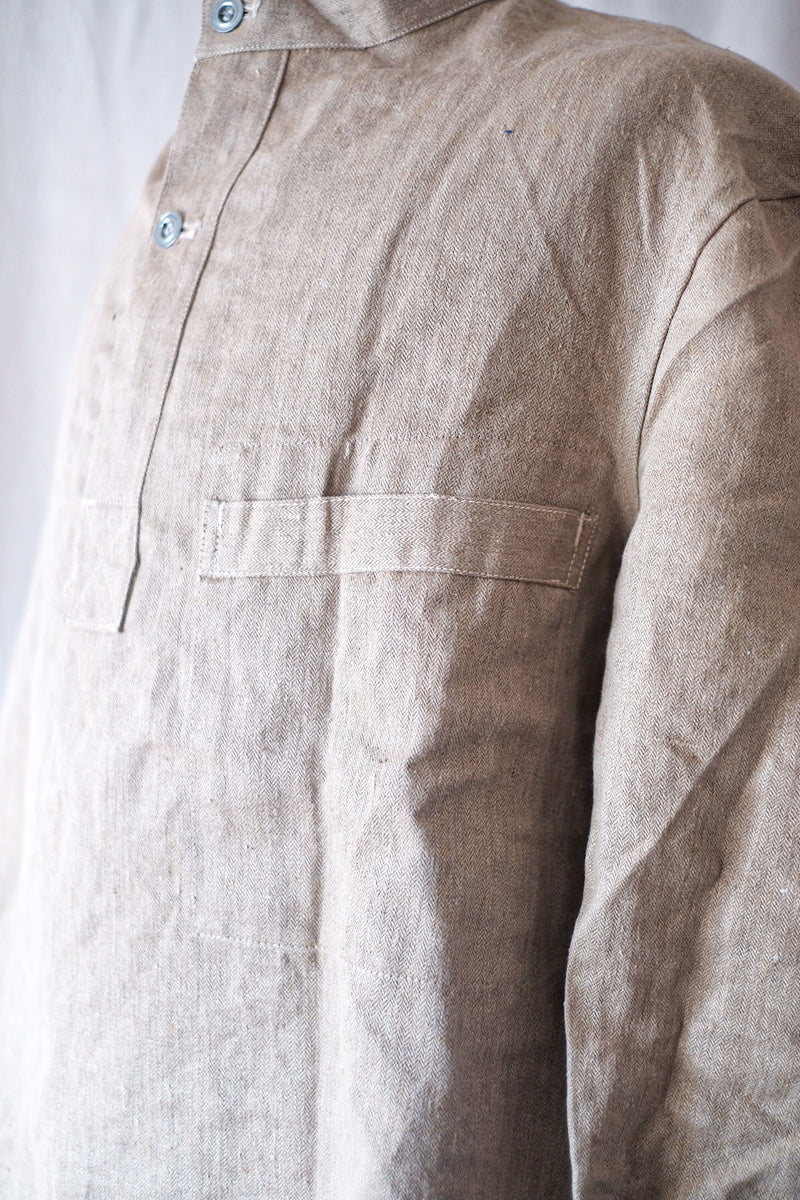 [~ 40's] กองทัพเรือเยอรมัน HBT Drillich Smock "Dead Stock"