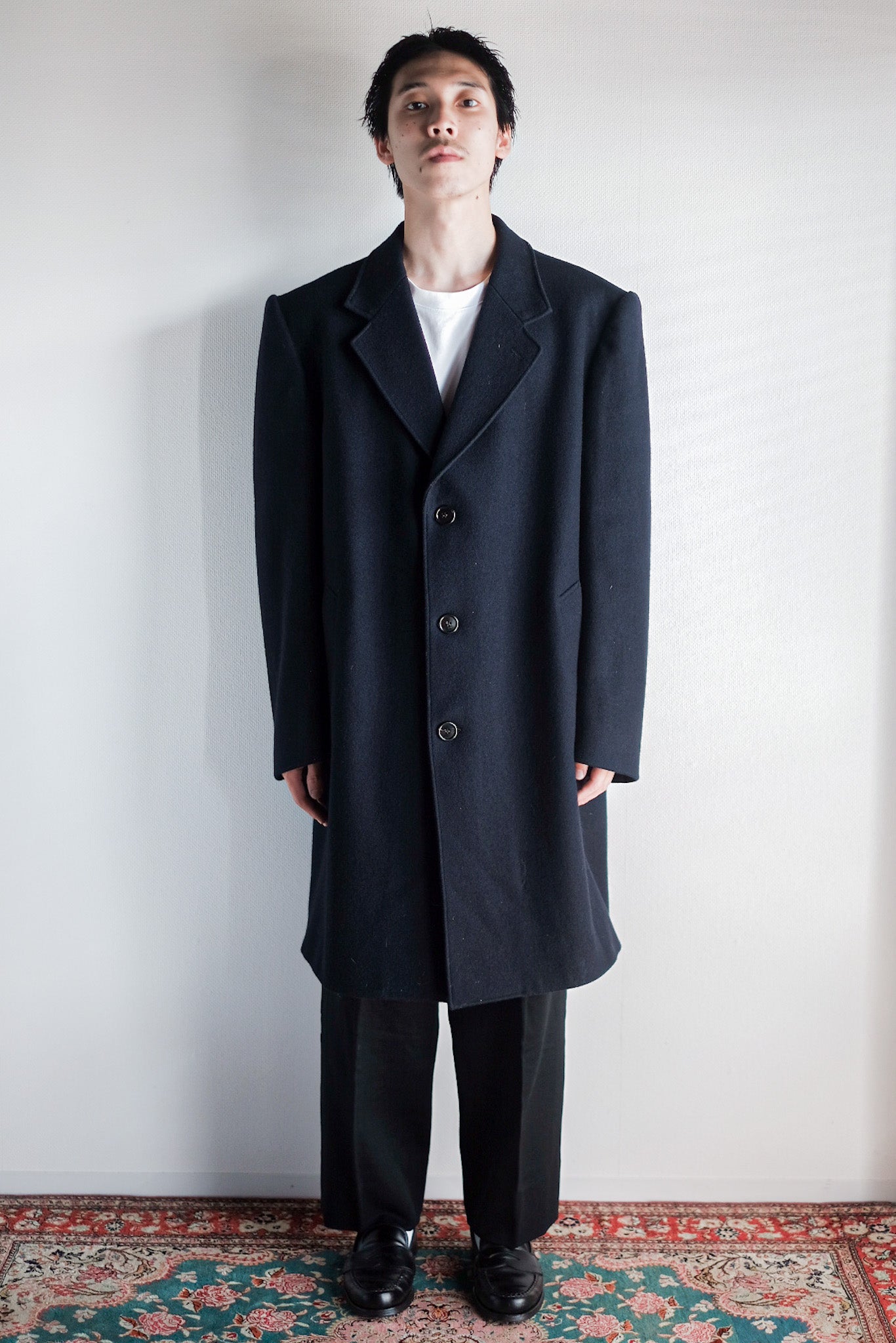 60's】French Vintage Wool Coat 