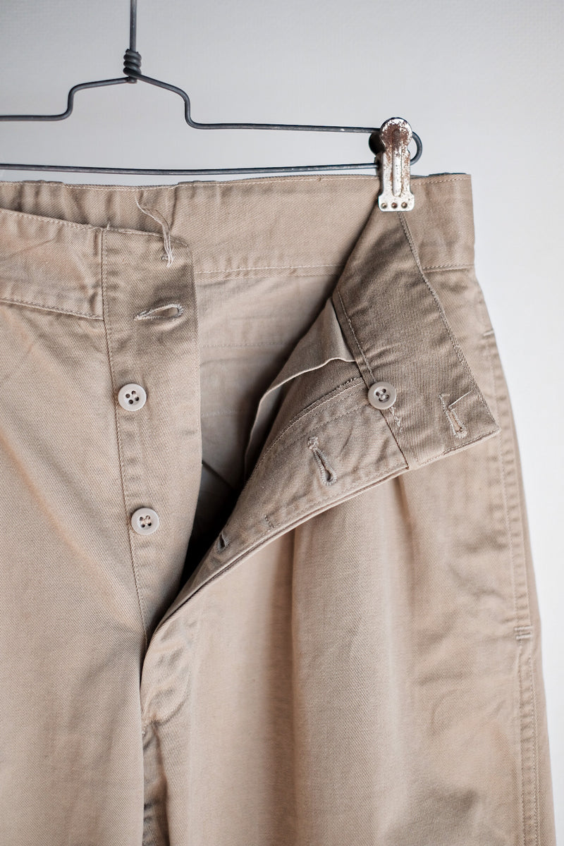 [~ 60's] กองทัพฝรั่งเศส M52 ขนาดกางเกง Chino