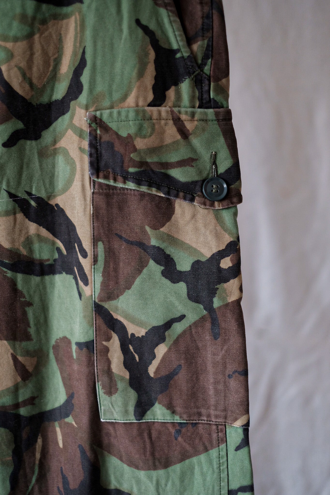 60's】British Army 1968 Pattern DPM Camo Combat Trousers Size.1