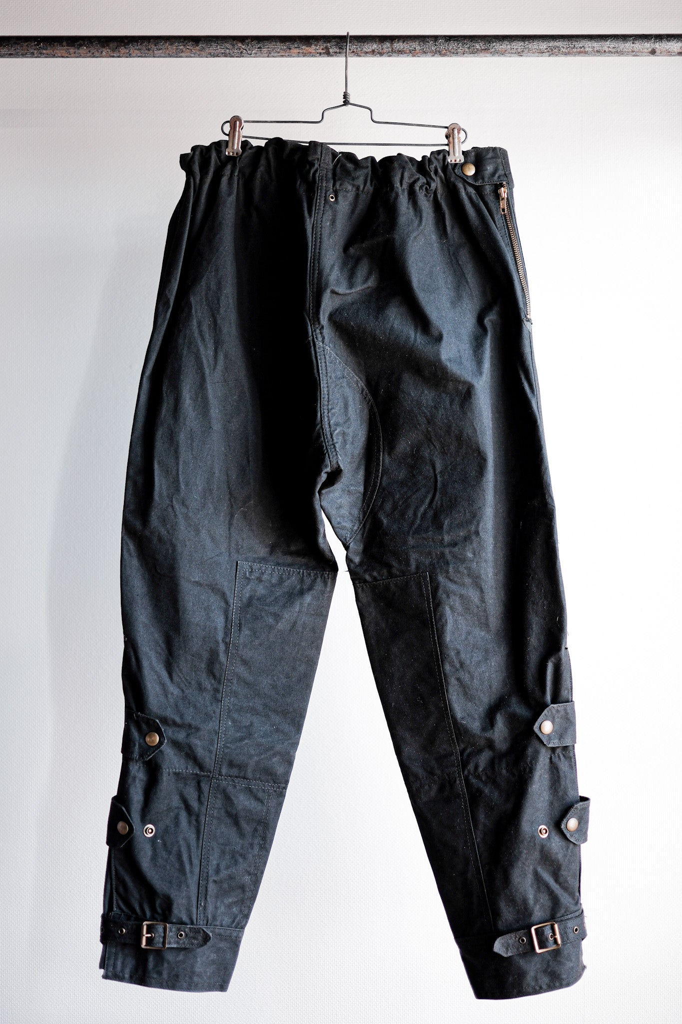 【~60's】Vintage Belstaff Waxed Jacket & Trousers Set Up Size.38 "TRIALMASTER"