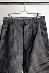 【~40's】French Vintage Cotton Striped Work Pants