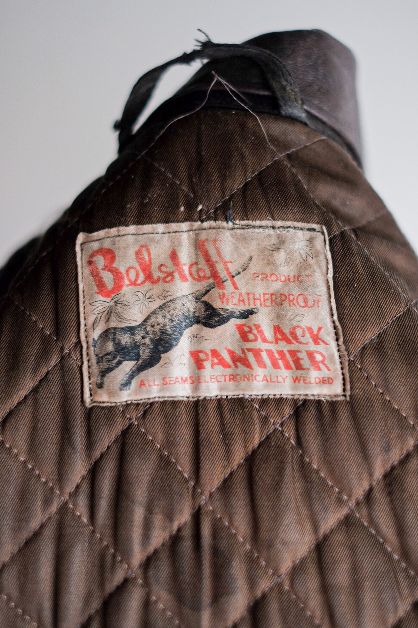 ［~50's］Vintage Belstaff P.V.C Suit "BLACK PANTHER"