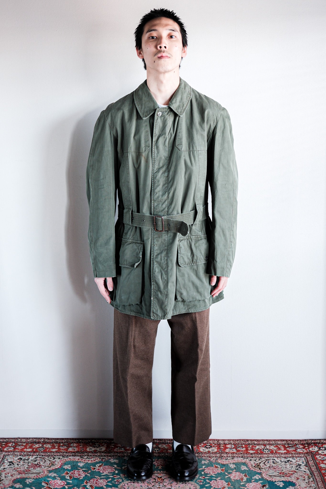 60's】Vintage Grenfell Norfolk Shooting Jacket Size.40 “Mountain Tag”