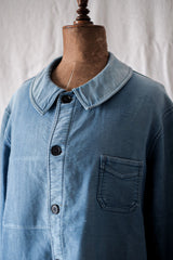 [~ 40's] แจ็คเก็ตงาน Moleskin ของ French Vintage Blue Work