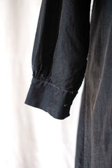 【~30's】French Vintage Black Moleskin Work Coat