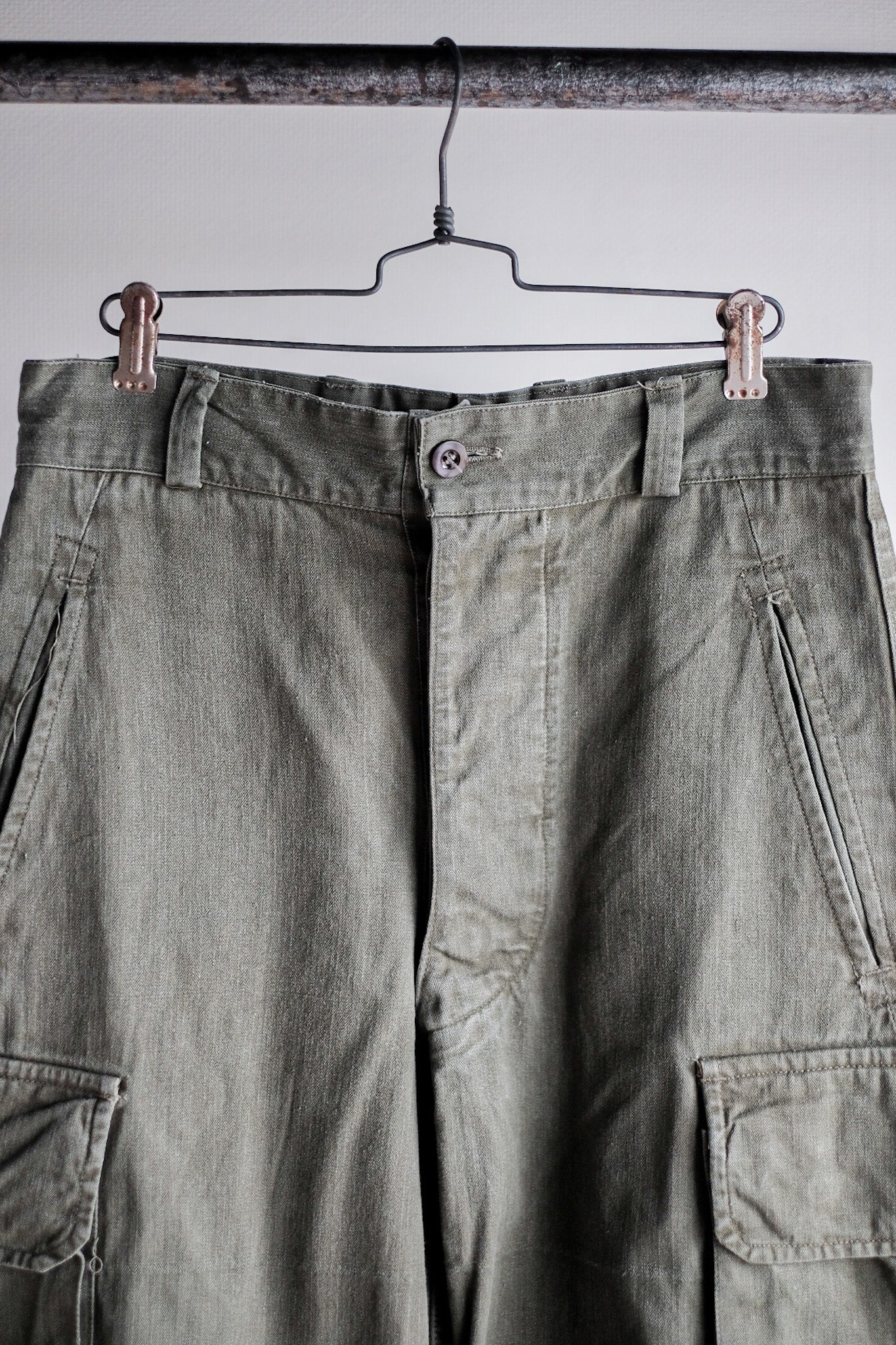 ［~60's］French Army M47 Field Trousers Size.31