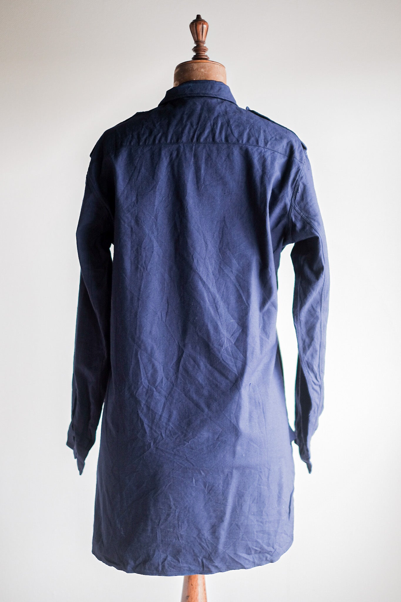 ［~50's］French Air Force Indigo Metis Shirt "Dead Stock"